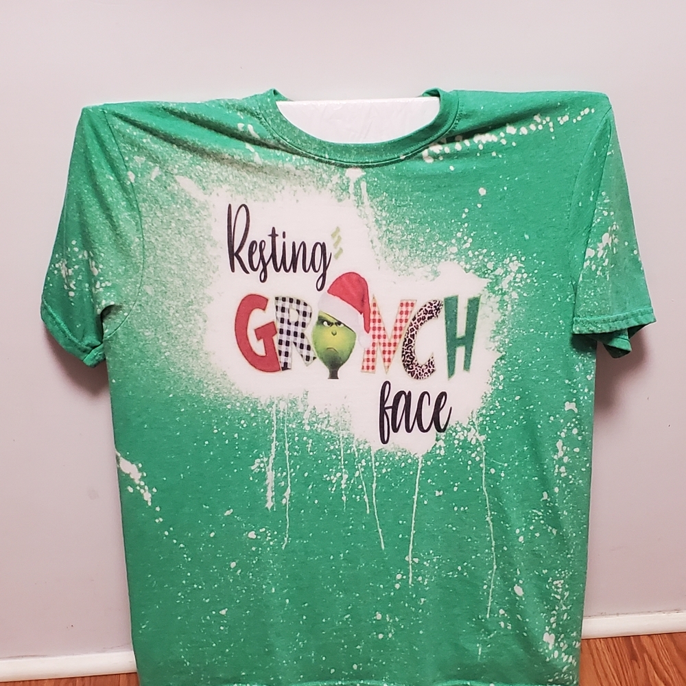 Resting Grinch Sublimation tee